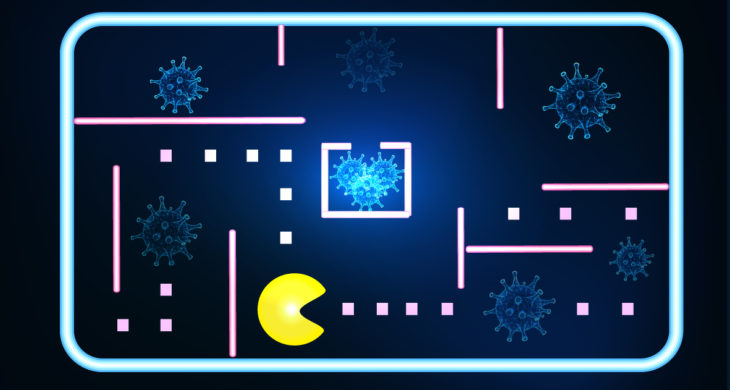 PAC-MAN CRISPR antiviral for coronavirus